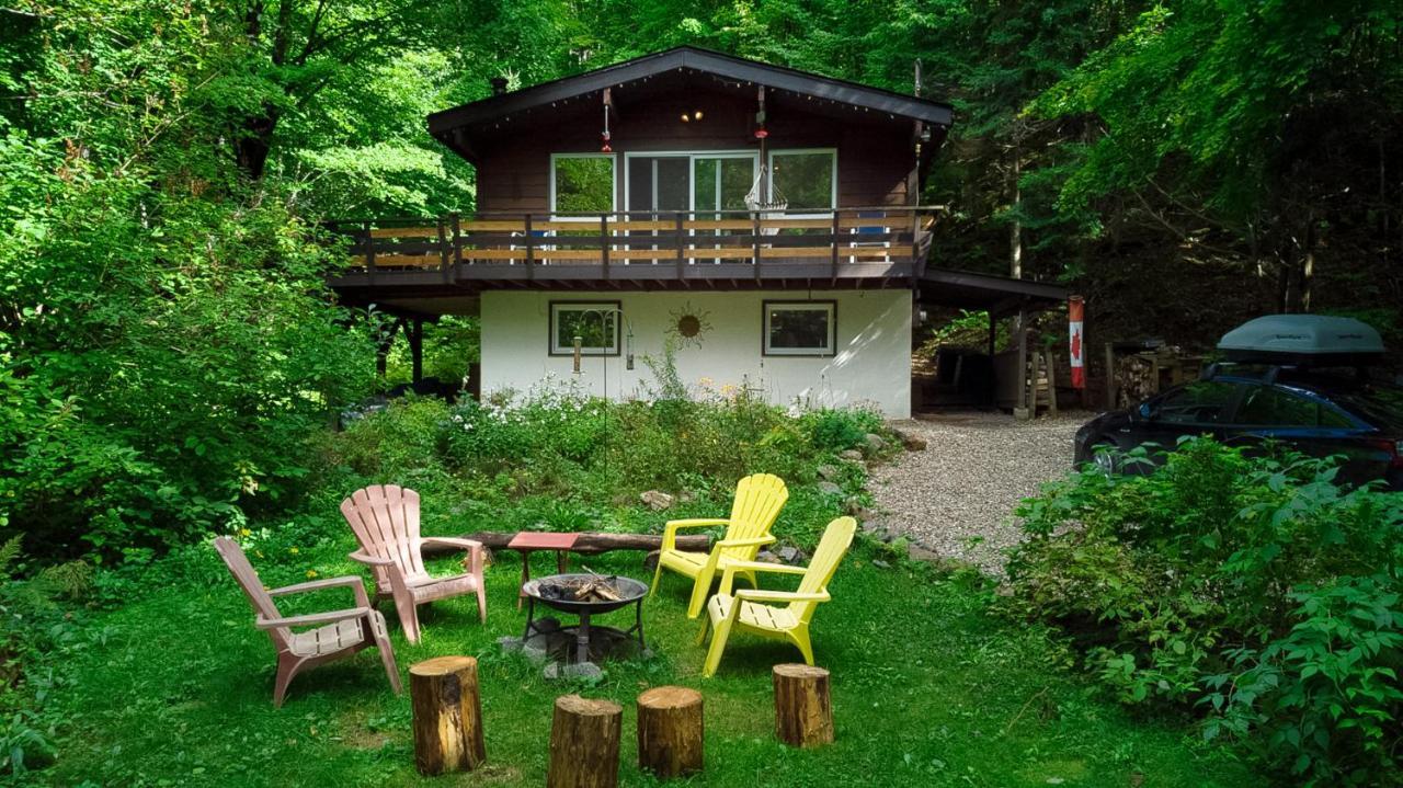 Chalet Dans Les Arbres. 3 Ch. /Trees House 3Bdr Lac Sainte-Marie 외부 사진